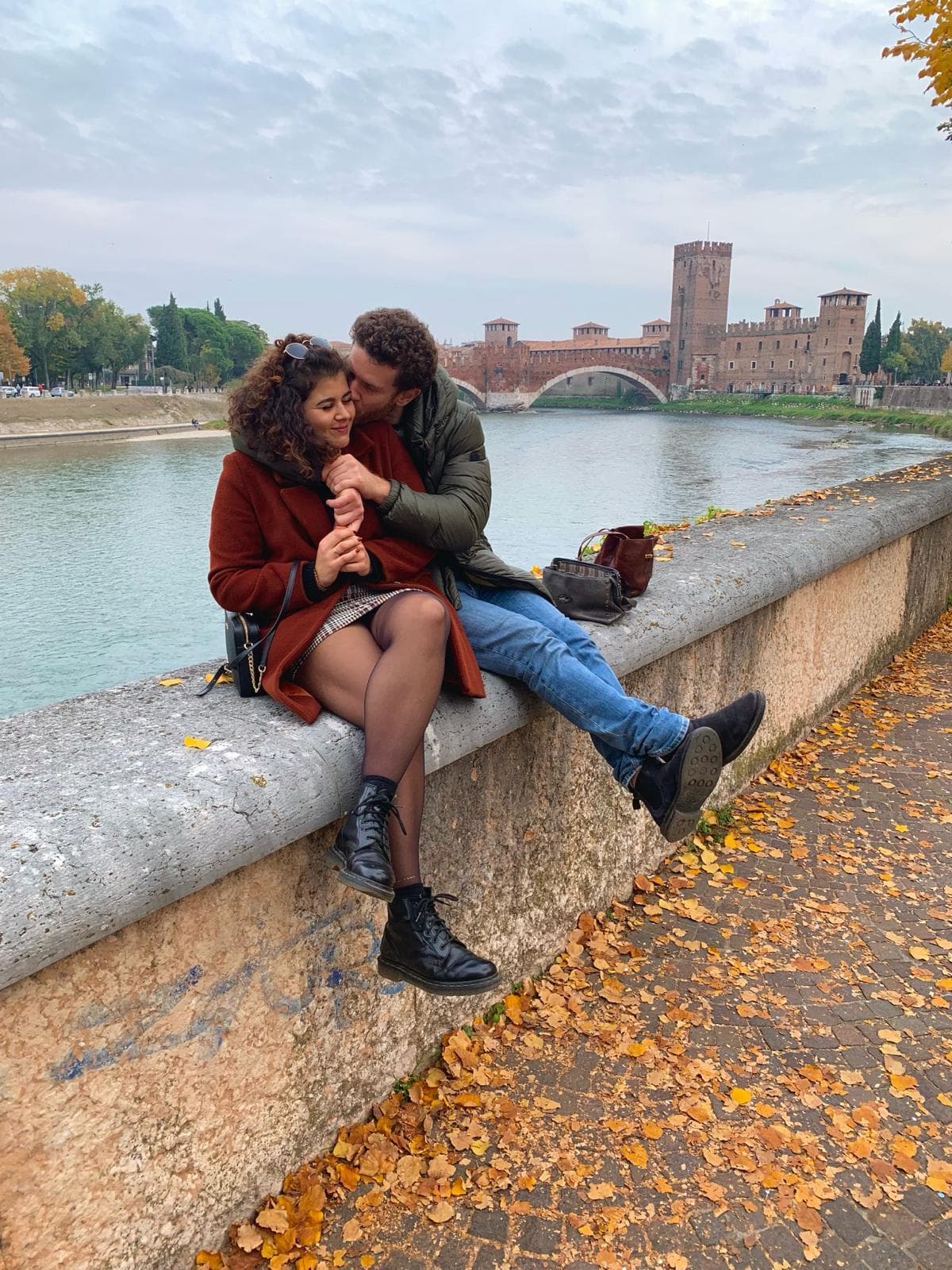 Andrea ed Elisa a Verona